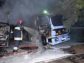 İzmir'de tanker patladı