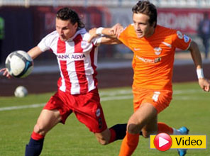 Dardanelspor: 0 - Adanaspor: 0 - VİDEO