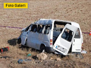Midyat'ta feci kaza: 8 ölü - Foto