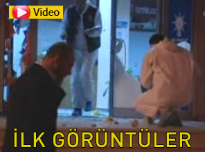 AK Parti'ye provokatif saldırı - Video