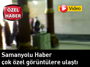 Kabe'nin içinden son görüntüler - Video