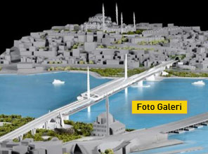 Haliç metro köprüsü - Foto