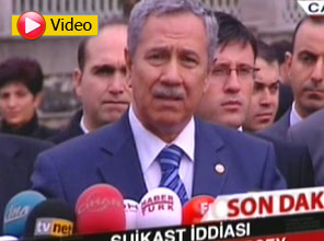 Arınç'tan SUİKAST açıklaması - Video