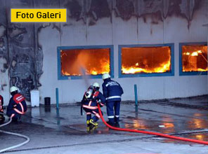 Tadım'ın fabrikası yandı - Foto