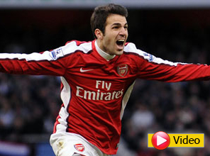 Fabregas'tan jeneriklik gol - VİDEO