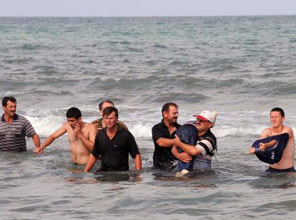 Samsun'da deniz faciası