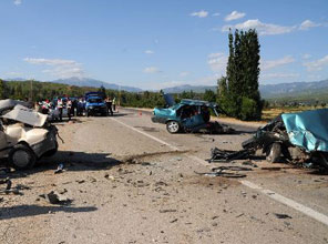 Fethiye'de korkunç kaza !