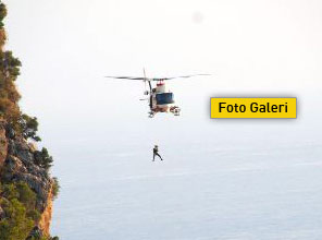 Helikopterle bile çıkarılamadı - Foto