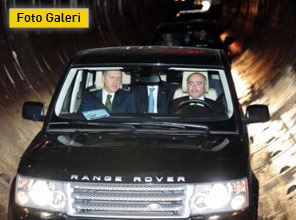 Erdoğan, Boğaz'ın 140 metre altında - Foto