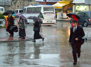 Bayramda kuvvetli yağış beklenen 8 il