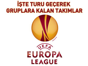 UEFA Avrupa Ligi'nde sonuçlar