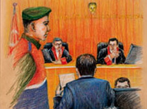 Mahkemede Özkan ve Balbay şov