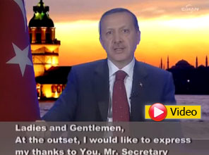 İklim Zirvesi'nde Erdoğan'dan mesaj - Video