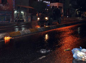 Gazi Mahallesi'nde olaylı gece