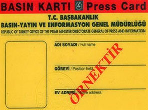 Basın ve basın trafik kartları yenilenecek
