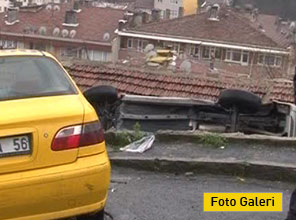 Görenleri hayrete düşüren kaza - Foto