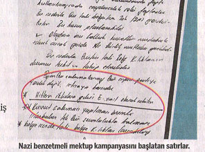 İşte Balyoz'u ele veren el yazısı