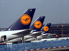 Lufthansa pilotları grevde 