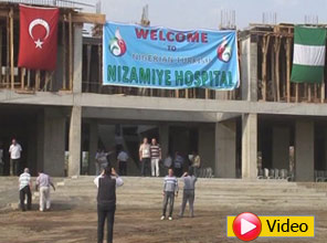 Afrika'da ilk özel Türk hastanesi - Video