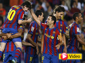 Barcelona'dan gol dersi - VİDEO