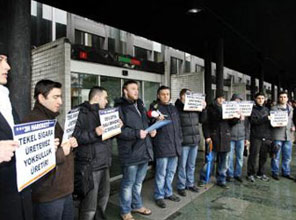 3H'den TEKEL işçilerine protesto