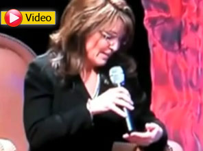 Sarah Palin fena yakalandı - Video