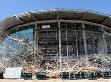 Ankara Arenada demir iskele çöktü