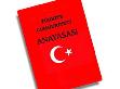 Anayasa değişikliğinde son gelişme