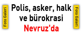 Polis, asker ve bürokrasi Nevruzda - Foto