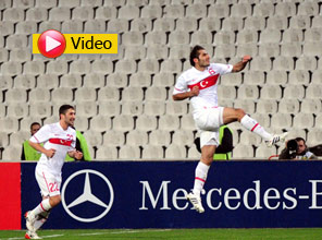 Hamit Altıntop'tan muhteşem gol - Video