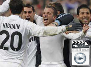 Müthiş maç Real Madrid'in - VİDEO