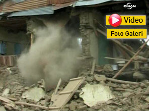 Burası depremin merkezindeki köy - Video