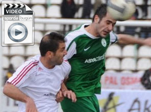 Giresunspor 1-1 Boluspor - VİDEO