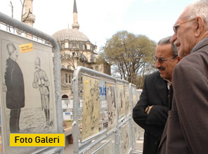Güvenlik Barikatlarında Karikatür Sergisi… - Foto