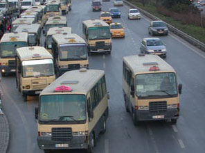 İstanbul'da minibüsler tarih oluyor