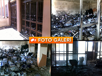 Eğitim yuvasına hain saldırı!- Foto
