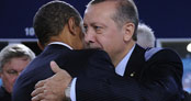 Erdoğan ve Obama birbirlerine böyle sarıldı