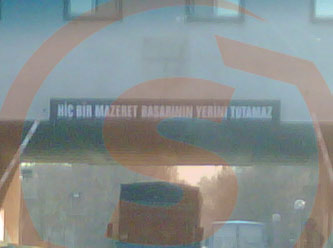 O arma söküldü!