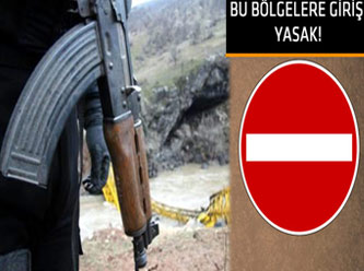 Geçici güvenlik bölgesi ilan edildi