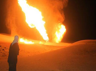 Doğalgaz boru hattına bombalı saldırı