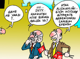 CHP adres şaşırdı - Karikatür