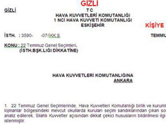 Havacı lojmanlarında şok talimat