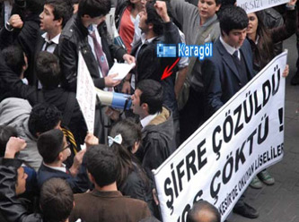 YGS protestocuları kopya çekmiş