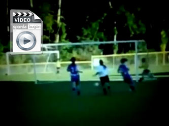 Bu sefer direkten dönen top değil!  - Video