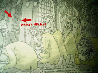 Dini yok sayan karikatüriste hapis cezası