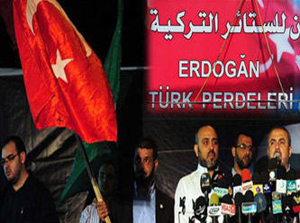 Gazze'de Türkiye için miting yaptılar