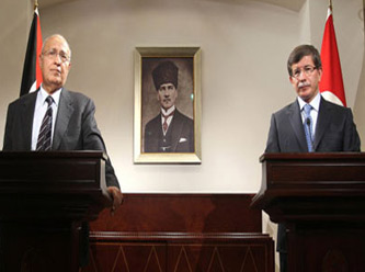 Davutoğlu'ndan Gazze ve Batı Şeria sözü