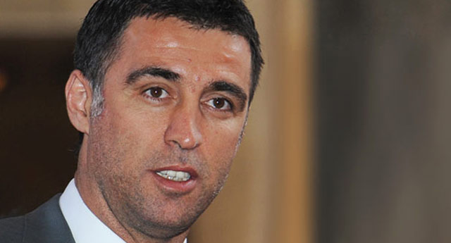 Hakan Şükür'den Demirören'e destek