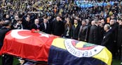 Lefter, törenle uğurlandı