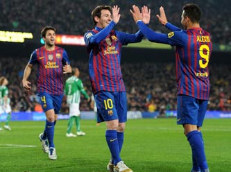 Barça adım adım krallığa:2-0 